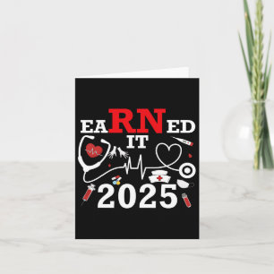 Verdiende IT 2025 voor Nurse Afstuderen of RN LPN Kaart