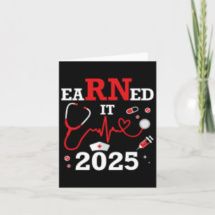 Verdiende IT 2025 voor Nurse Afstuderen of RN LPN Kaart