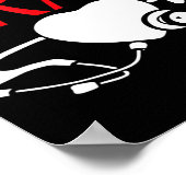 Verdiende it RN Verpleegkundig Afstuderen Poster (Hoek)