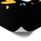 Verdienstelijke hond metgezel poster (Hoek)