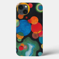 Verdiepte Abstracte olie op Canvas Kandinsky