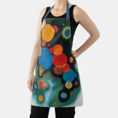 Verdiepte Abstracte olie op Canvas Kandinsky Schort (Insitu)