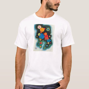 Verdiepte Abstracte olie op Canvas Kandinsky T-shirt