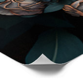 Verdigris Zodiac Taurus Metal Art Poster (Hoek)