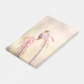 Verdin doorgesneden op penstemon post-it® notes (Schuin)