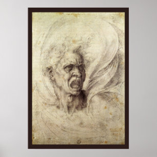 Verdoemde ziel door Michelangelo Poster
