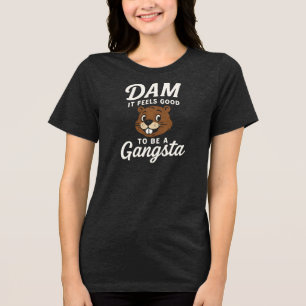 VERDOMD, VOELT GOED Gangsta Tri-Blend Shirt