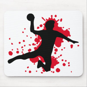 verdomde handbal dodgeball muismat