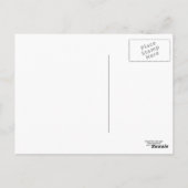 Verdomde kleine heks spreekt briefkaart (Achterkant)