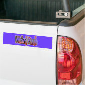 Verdomde Pissah! Bumpersticker (Op Truck)