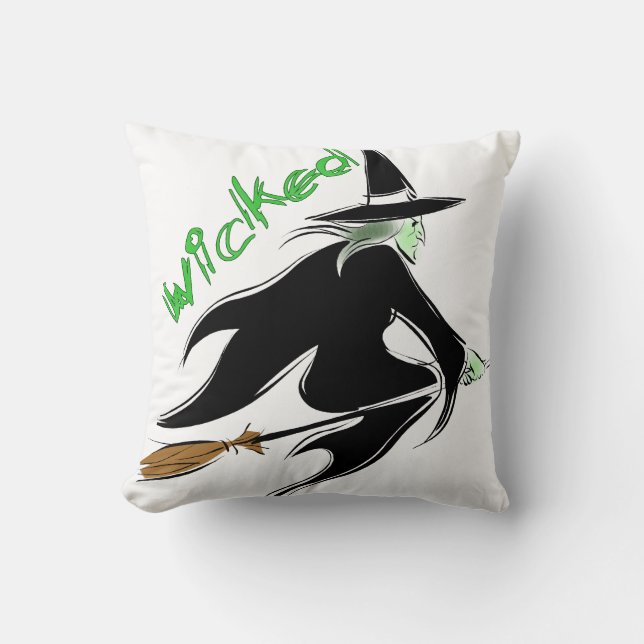 Verdomde Witch Pillow! Kussen (Voorkant)
