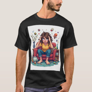 Verdomme mama frustratie grappige T-shirt voor uit