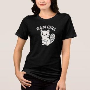 Verdomme meid Tri-Blend shirt