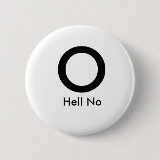 Verdomme, O Ronde Button 5,7 Cm