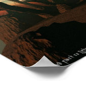 Verdonkerder pad naar licht poster (Hoek)