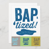 Verdoofd! Uitnodigingen (Voorkant / Achterkant)