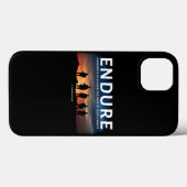 Verdraagt hardheid als een goede soldaat van Jezus Case-Mate iPhone Case (Achterkant (horizontaal))