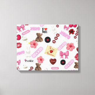 Verdraaid Canvas Afdruk