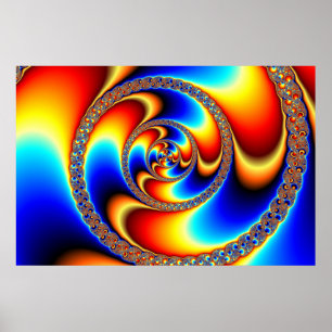 Verdraaid - Fractal Poster