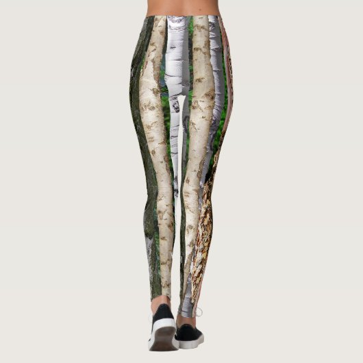 Verdraaide bomen leggings (Achterkant)