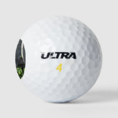 verdraaide boomstam golfballen (Logo)