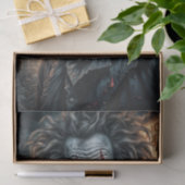 Verdraaide Carnaval Clown | donker ontkoppelingspa Tissuepapier (Geschenk)