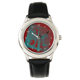 verdraaide geometrie horloge
