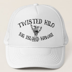 VERDRAAIDE HILO BOTTEN TRUCKER HOED PET