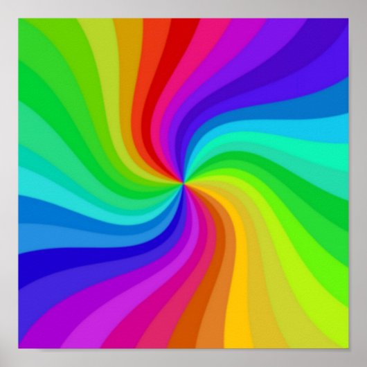 Verdraaide kleur poster (Voorkant)
