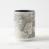 Verdrag Kaart van Afrika Mok (Midden)