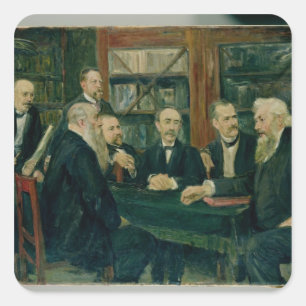 Verdrag van Hamburg van 1906 Vierkante Sticker