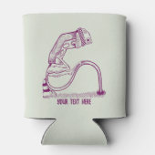 Verdrietig verkeerslicht blikjeskoeler (Achterkant)