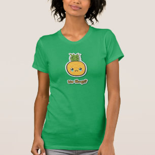 Verdrietige Ananas die geen knuffels krijgt T-shirt