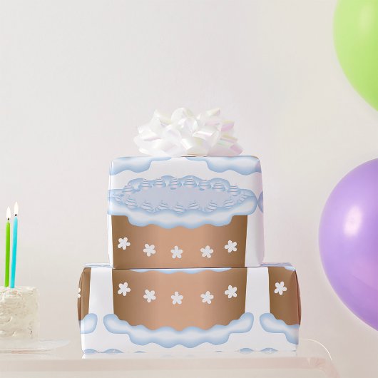 Verdroogde Cake Cadeaupapier