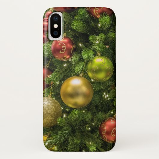 Verdroogde kerstboom Case-Mate iPhone case (Achterkant)