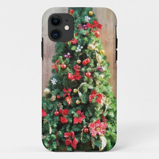 Verdroogde kerstboom Case-Mate iPhone case (Achterkant)