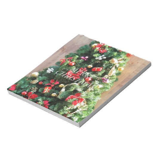 Verdroogde kerstboom notitieblok (Gedraaid)