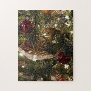 Verdroogde kerstboom Sluiten Legpuzzel