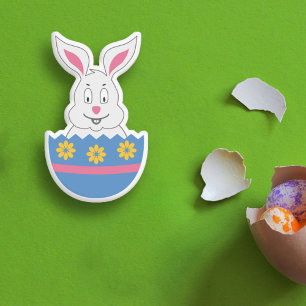Verdroogde paaseieren met bunny-Sticker Sticker