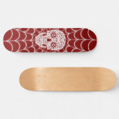 Verdroogde schedel skateboard (Horizontaal)