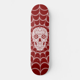 Verdroogde schedel skateboard