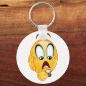 Verdrukte Sleutelhanger Emoji (Voorkant)