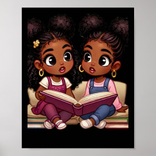 Verdubbel de S Fierce Twin Energy Sticker Poster