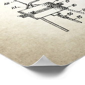 Verduidelijking of kantelbestendige whisky poster (Hoek)