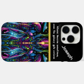 Verduisterde lucht boven Area 51 Case-Mate iPhone Case (Achterkant (horizontaal))