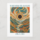 : VERDUISTERING OVER RIVER BRIEFKAART (Voorkant)