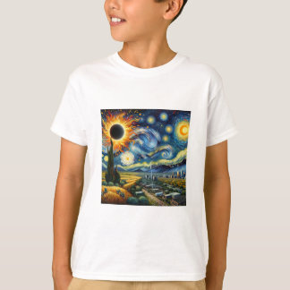 : Verduistering-T-shirt van kleine astronoom T-shirt