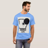 Verduistering van Arkansas T-shirt (Voorkant volledig)