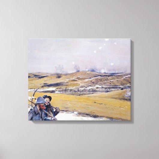 Verdun, 1916 canvas afdruk (Voorkant)