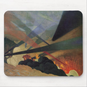 Verdun (Wereldoorlog Eén slagveld) (door Vallotton Muismat